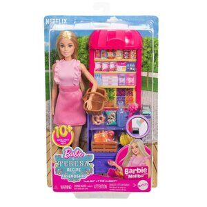 NIB Sealed Barbie and Teresa Recipe for Friendship Malibu at the Market JCT05